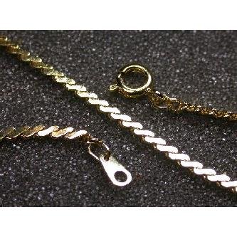 Serpentine 14K Gold Plated Chain Image