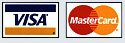 I accept Visa & Mastercard